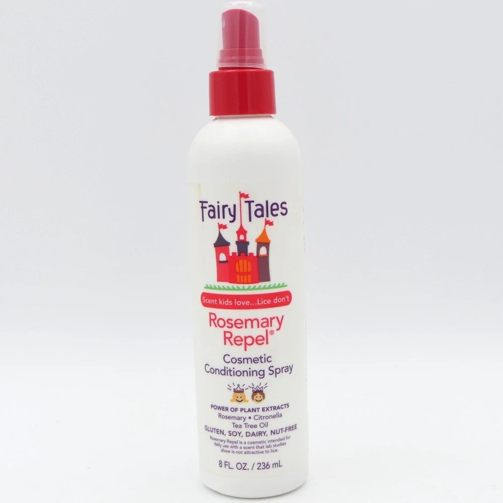 Fairy Tales Rosemary Repel Kids Cosmetic Conditioning Spray 8oz Repels Hair Lice